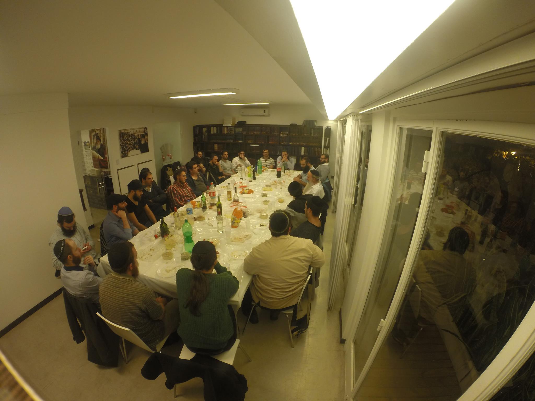 FARBRENGUEN SHLOMO LEVY 11 DE NISAN 5776- CUMPLE DEL REBE
