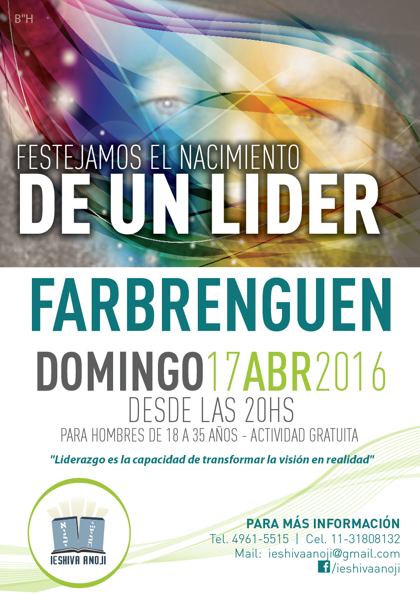 Farbrenguen Previo a Pesaj